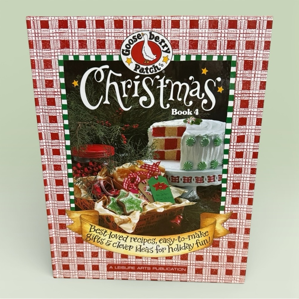 Gooseberry Patch Christmas Hardcover - Book 4 - 2002